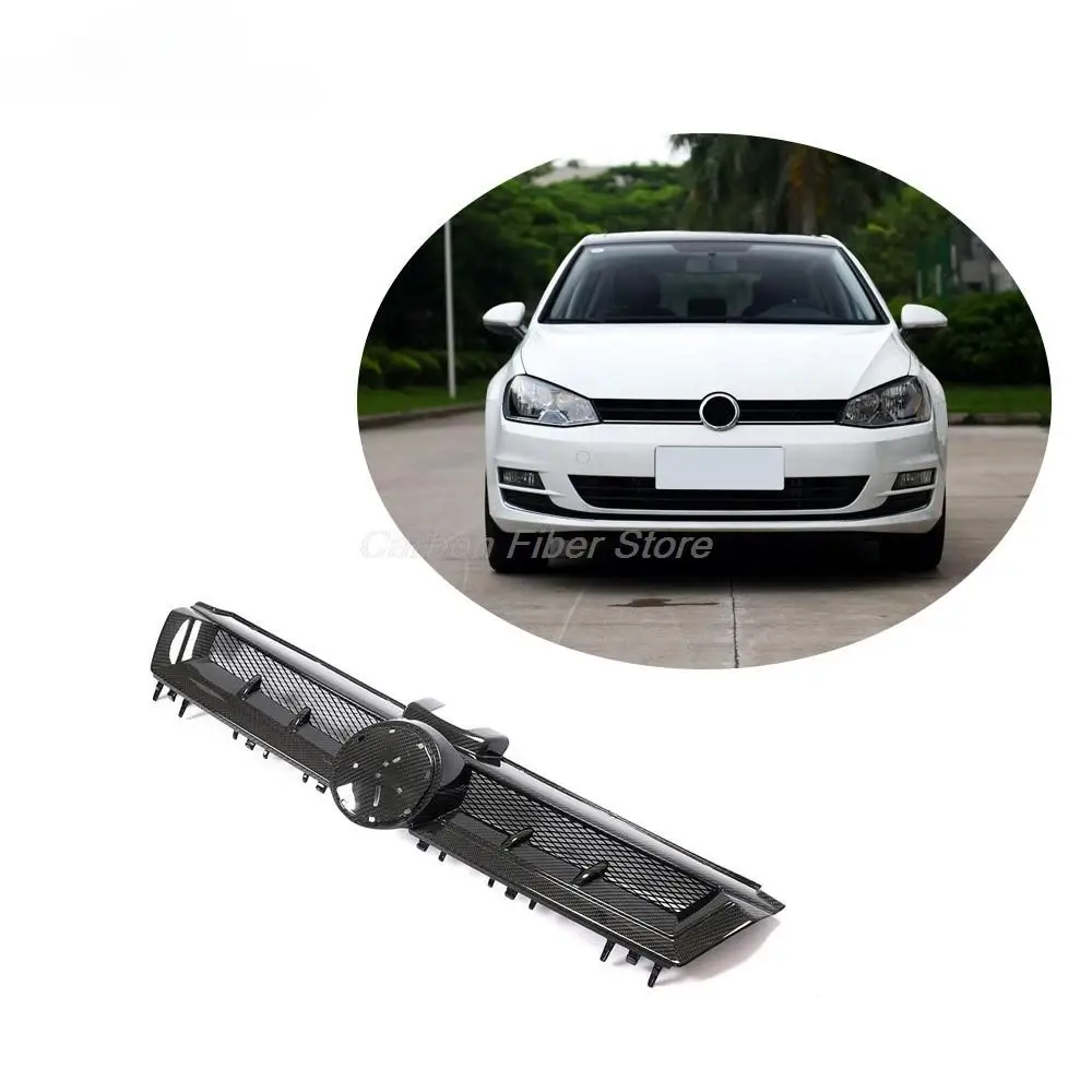 Dry Carbon Fiber MK7 Front Bumper Grill for VW Volkswagen Golf7 4-Door 2014-2017
Dry Carbon Fiber MK7 Front Bumper Grill for VW Volkswagen Golf7 4-Door 2014-2017