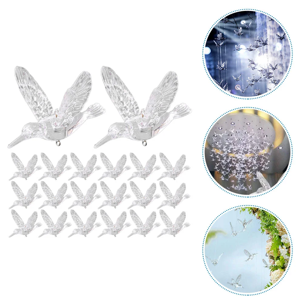 20 Pcs Spring Jewelry Hummingbirds Garden Decor Ornament Ceiling Decorations Acrylic Shape Decors Bedroom
20 Pcs Spring Jewelry Hummingbirds Garden Decor Ornament Ceiling Decorations Acrylic Shape Decors Bedroom