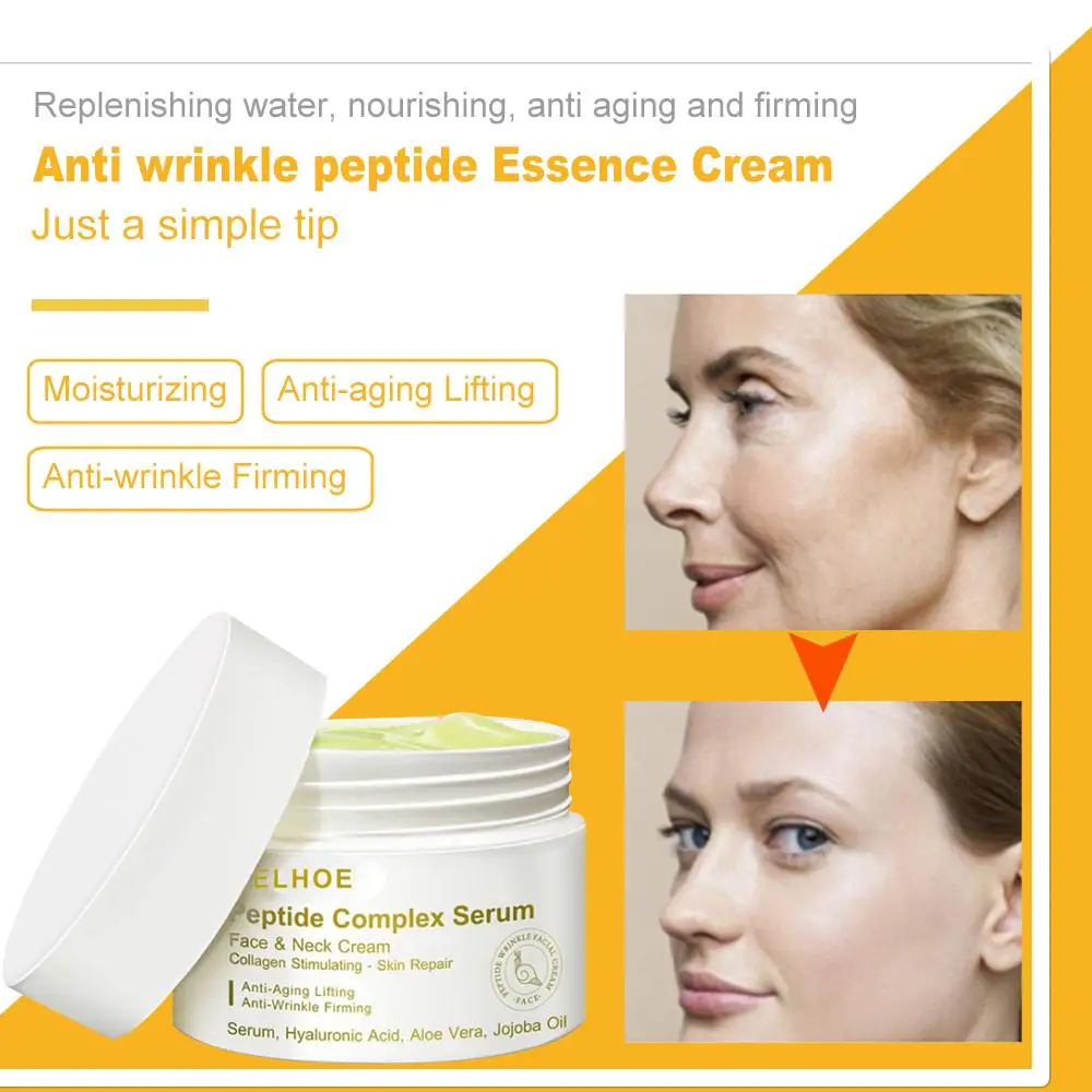Moisturizing Hydrating Peptide Complex Serum Face Skin Care Cream Anti-Wrinkle Anti-aging Lifting Whiten Brighten Facial Skin
Moisturizing Hydrating Peptide Complex Serum Face Skin Care Cream Anti-Wrinkle Anti-aging Lifting Whiten Brighten Facial Skin