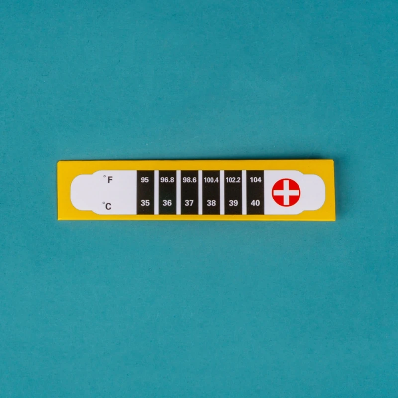 Quick Read Forehead Thermometer Strips Great for Checking Fever Temp of Infants Babies Toddlers Kids & Adults Pocket
Quick Read Forehead Thermometer Strips Great for Checking Fever Temp of Infants Babies Toddlers Kids & Adults Pocket