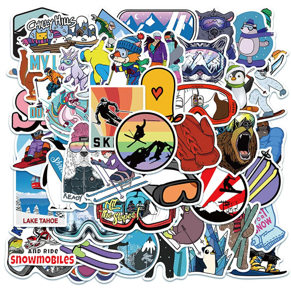 10/30/50PCS New Ski Sports Sticker Pack Cartoon Creative Animation Kids Computer Table Car Chair Decoration Waterproof Wholesale
10/30/50PCS New Ski Sports Sticker Pack Cartoon Creative Animation Kids Computer Table Car Chair Decoration Waterproof Wholesale