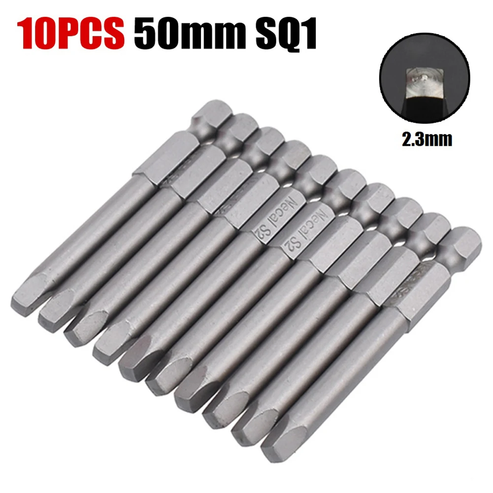 Grey Screwdriver Bit Square Head 50mm / 65mm 6.35mm Alloy Steel Drill Electric Screwdriver For Manual Hand Tools
Grey Screwdriver Bit Square Head 50mm / 65mm 6.35mm Alloy Steel Drill Electric Screwdriver For Manual Hand Tools