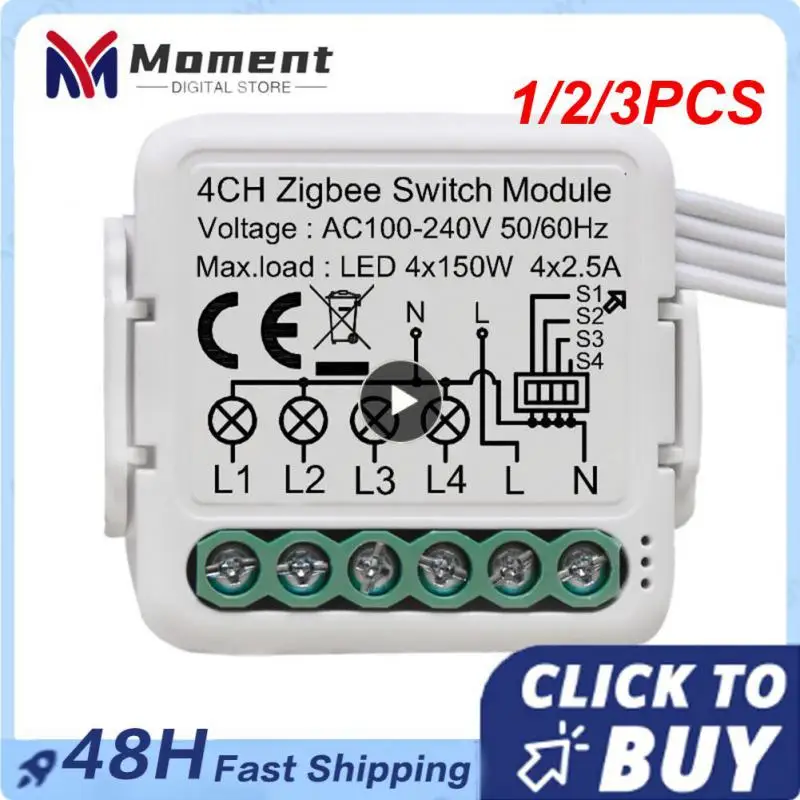 1/2/3PCS Tuya Smart WIFI Module for Roller Blinds Shutter Switch Break Relay Work for Smart Life App
1/2/3PCS Tuya Smart WIFI Module for Roller Blinds Shutter Switch Break Relay Work for Smart Life App
