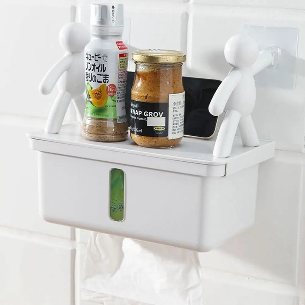 Paper Storage Box Bathroom Kitchen Wall-mounted No-drill Toilet Roll Holder Paper Towels Holder Tissue Box Napkin Holder
Paper Storage Box Bathroom Kitchen Wall-mounted No-drill Toilet Roll Holder Paper Towels Holder Tissue Box Napkin Holder