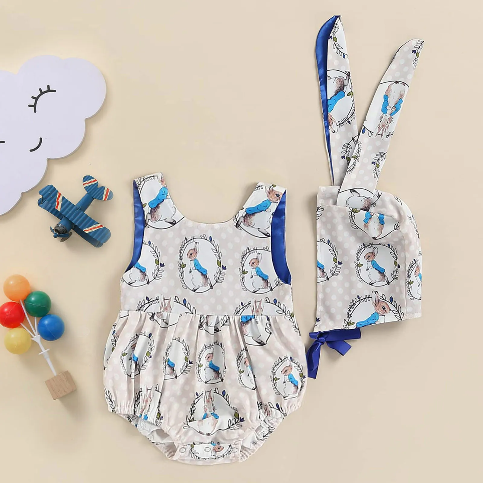 3-18 Months Newborn Baby Girls Clothes Sets Infant Outfits Easter Cartoon Rabbit Print Rompers Bodysuitt Rabbit Ears Hat Sets
3-18 Months Newborn Baby Girls Clothes Sets Infant Outfits Easter Cartoon Rabbit Print Rompers Bodysuitt Rabbit Ears Hat Sets