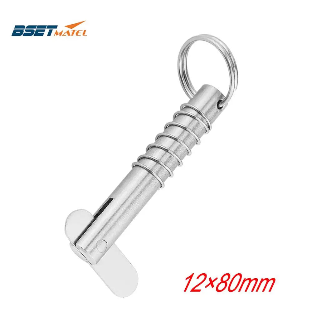M12*80mm Marine grade stainless steel 316 Boat Quick Release Pin Marine Hardware Deck Hinge Replacement Accessories
M12*80mm Marine grade stainless steel 316 Boat Quick Release Pin Marine Hardware Deck Hinge Replacement Accessories
