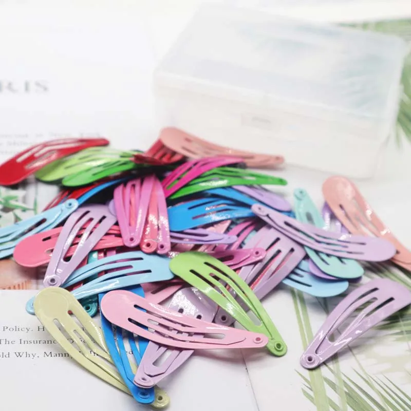 50pcs New Girls Cute Colorful Waterdrop Shape Hairpins Sweet Hair Clips Barrettes Slid Clip Fashion Hair Accessories 
50pcs New Girls Cute Colorful Waterdrop Shape Hairpins Sweet Hair Clips Barrettes Slid Clip Fashion Hair Accessories