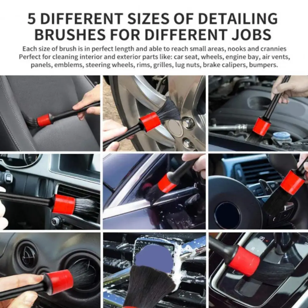 Nylon 17Pcs/Set Convenient Helpful Multi-purpose Car Interior Brush Portable Car Cleaning Brush Durable for Vehicle
Nylon 17Pcs/Set Convenient Helpful Multi-purpose Car Interior Brush Portable Car Cleaning Brush Durable for Vehicle