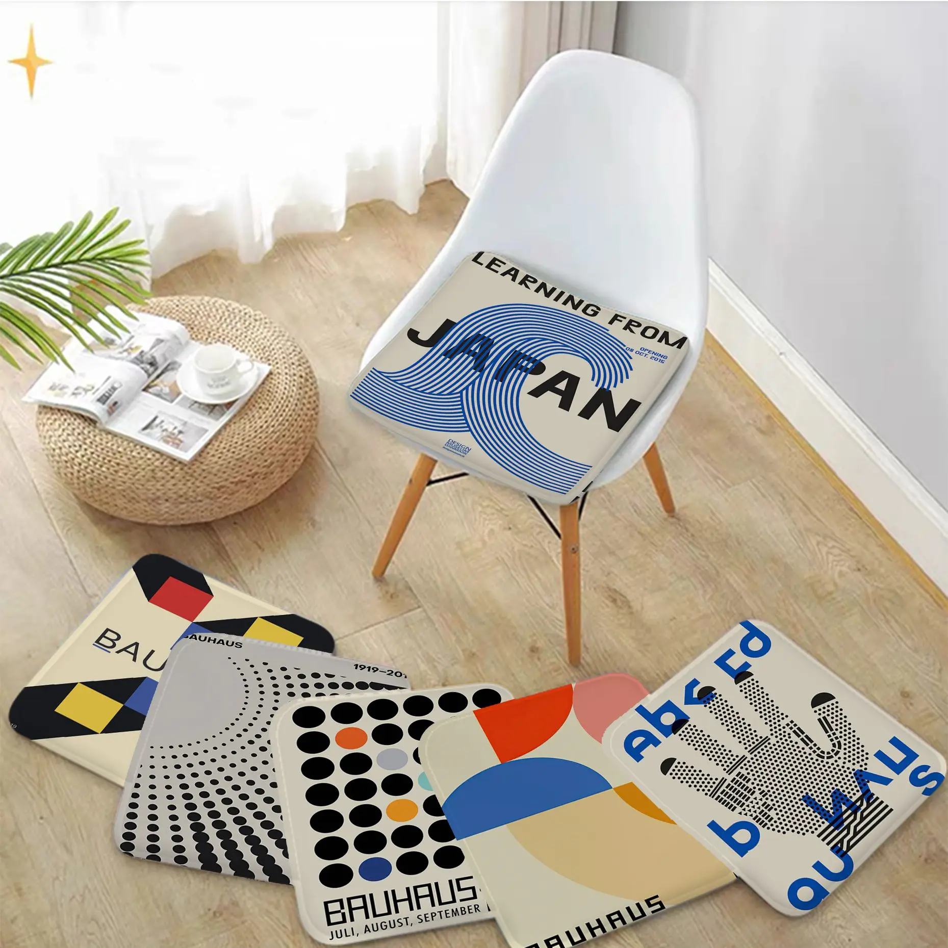 Bauhaus Geometric Abstract Lines Japan Seat Cushion Office Dining Stool Pad Sponge Sofa Mat Non-Slip Outdoor Garden Cushions
Bauhaus Geometric Abstract Lines Japan Seat Cushion Office Dining Stool Pad Sponge Sofa Mat Non-Slip Outdoor Garden Cushions
