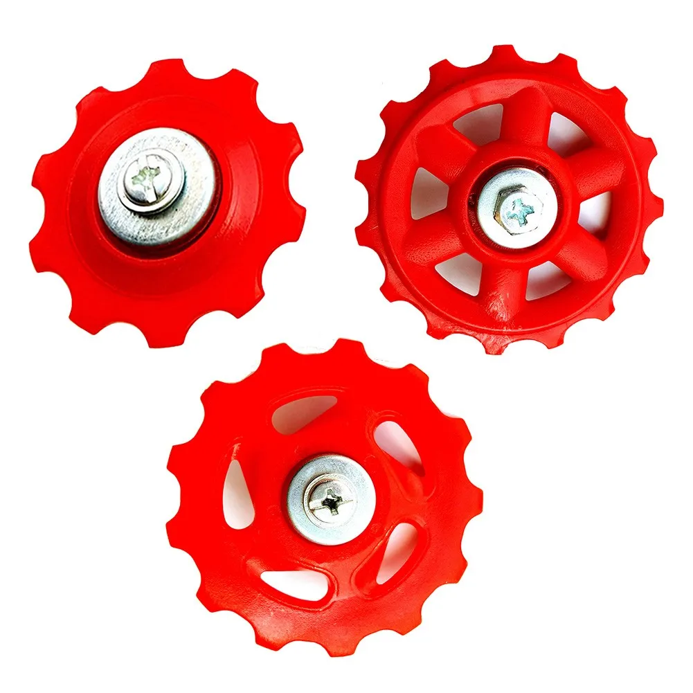 2 PCS 10T/13T/15T Guide Wheels Plastic Red Bicycle 6/7/8 Speed Rear Derailleur Jockey Wheels Outdoor Tools Parts
2 PCS 10T/13T/15T Guide Wheels Plastic Red Bicycle 6/7/8 Speed Rear Derailleur Jockey Wheels Outdoor Tools Parts