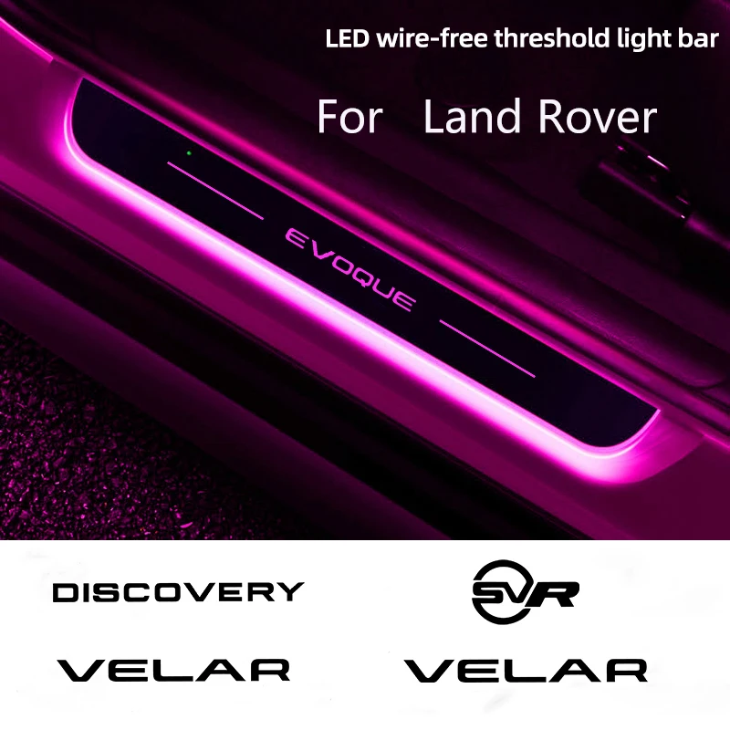 Car LED Welcome Pedal Lamp Plate Door Sill Pathway Light For Land Rover Discovery 3 Freelander Evoque Velar Autogiography SVR 
Car LED Welcome Pedal Lamp Plate Door Sill Pathway Light For Land Rover Discovery 3 Freelander Evoque Velar Autogiography SVR