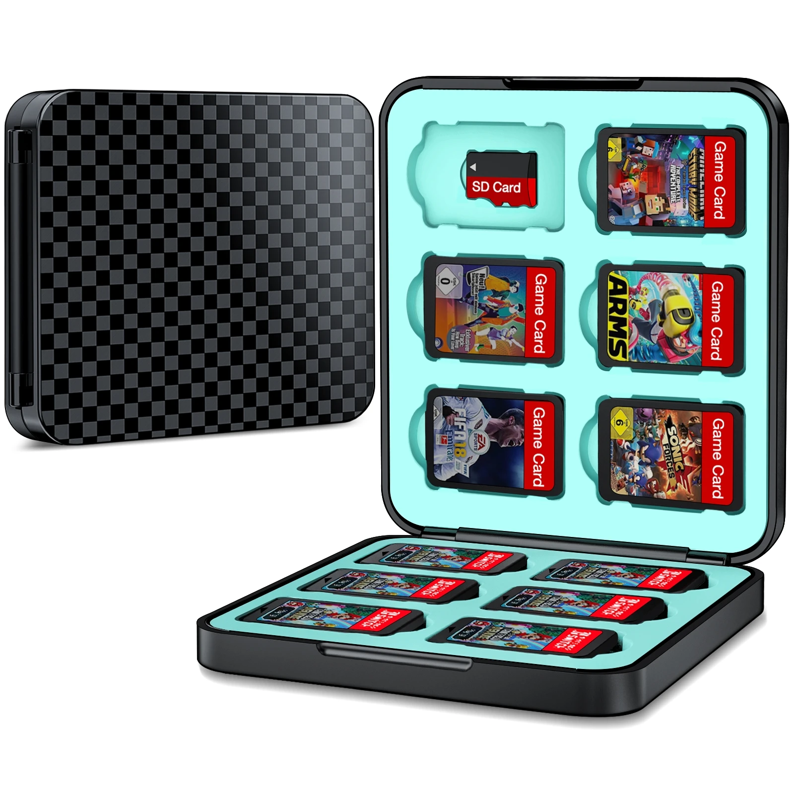 12 in 1 Portable Game Cards Case For Nintendo Switch OLED Accessories Hard Protective Case For Switch/Switch Lite Game Cards
12 in 1 Portable Game Cards Case For Nintendo Switch OLED Accessories Hard Protective Case For Switch/Switch Lite Game Cards