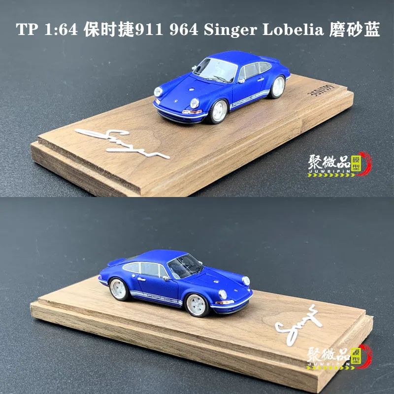 TP 1:64, Porsche 911, 964, Singer Lobelia, матовая синяя Ограниченная Коллекция искусственных предметов, подарок с орнаментом
TP 1:64, Porsche 911, 964, Singer Lobelia, матовая синяя Ограниченная Коллекция искусственных предметов, подарок с орнаментом