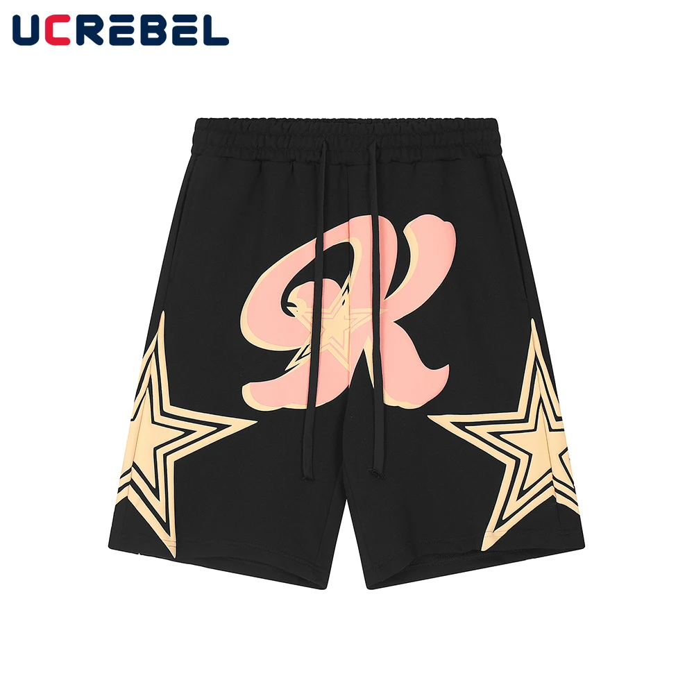 Star Print Casual Wide Leg Knee-length Shorts Mens Summer Elastic Waist Loose Streetwear Sweatshorts
Star Print Casual Wide Leg Knee-length Shorts Mens Summer Elastic Waist Loose Streetwear Sweatshorts