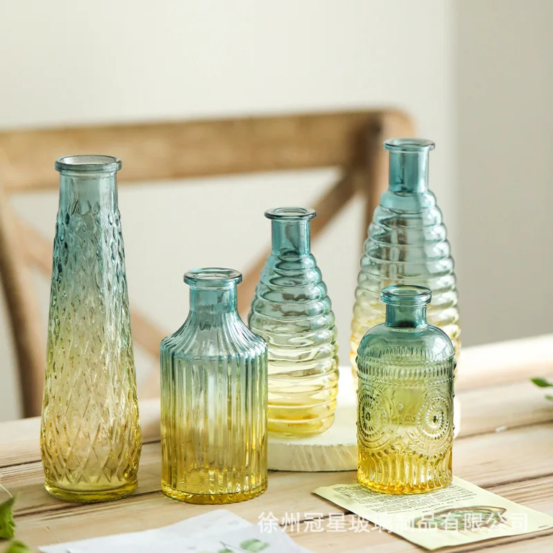5pcs Nordic Style Glass Vase Bottle For Desktop Qrnaments Small Home Decoration Bottle
5pcs Nordic Style Glass Vase Bottle For Desktop Qrnaments Small Home Decoration Bottle
