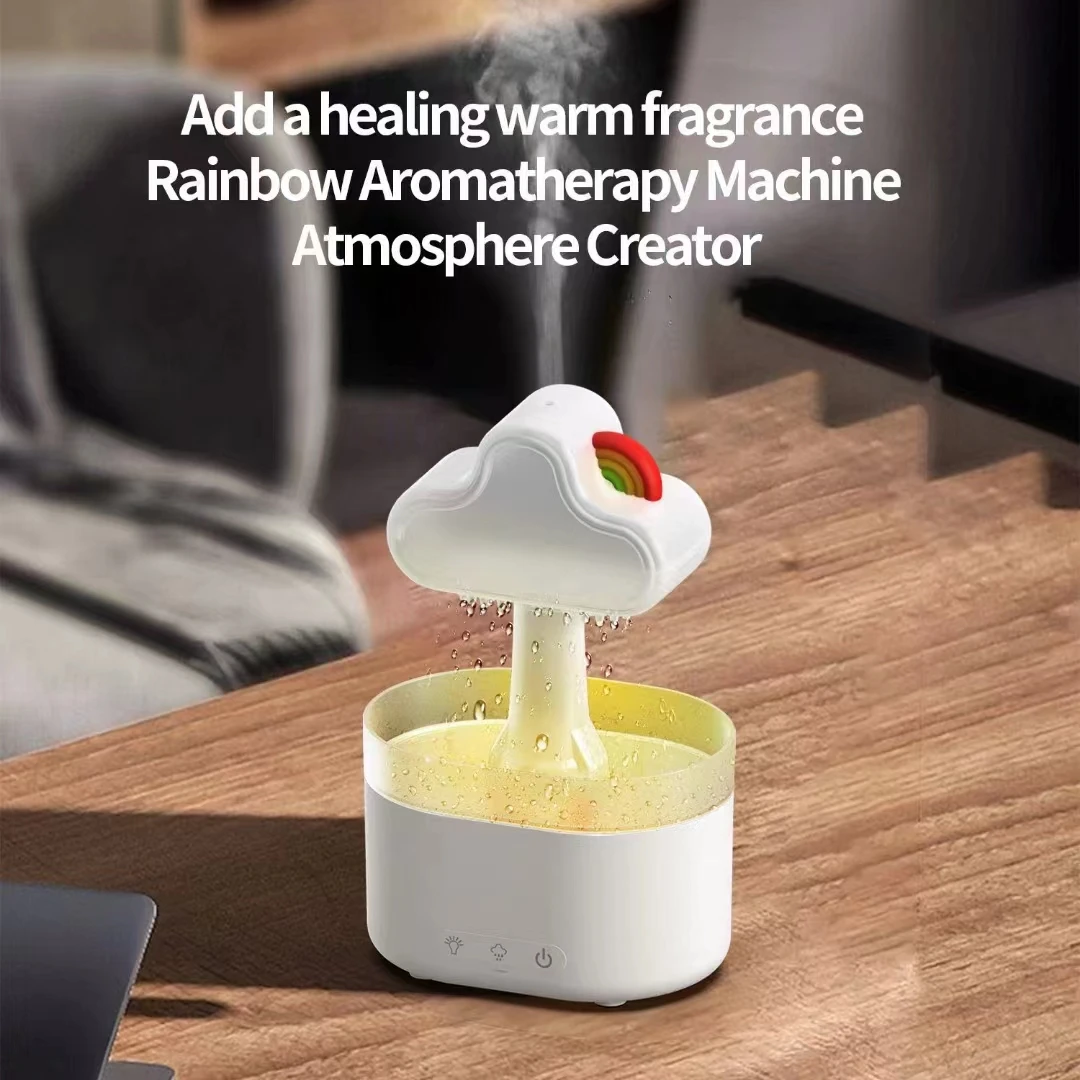 Автомобильный увлажнитель воздуха Rainbow Clould, незаменимый распылитель пламени, супер тихий увлажнитель воздуха, 500 мл, яркость для ароматерапии
Автомобильный увлажнитель воздуха Rainbow Clould, незаменимый распылитель пламени, супер тихий увлажнитель воздуха, 500 мл, яркость для ароматерапии