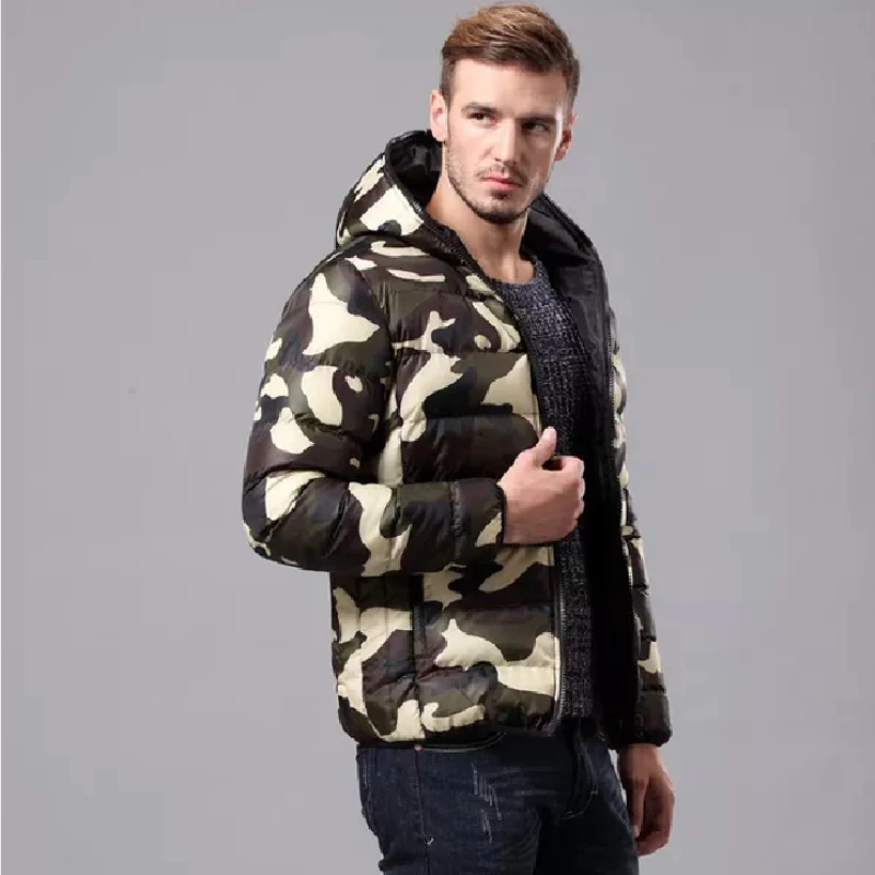 2022NEW Autumn Winter Men's Hooded Camouflage Parkas Down Jacket Male Slim Fit Cotton Padded Coat Men Green Red Outerwear Co
2022NEW Autumn Winter Men's Hooded Camouflage Parkas Down Jacket Male Slim Fit Cotton Padded Coat Men Green Red Outerwear Co
