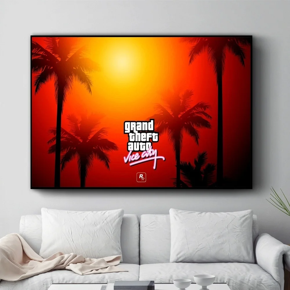 Gta Vice City Sunset Landscape Posters And Prints Canvas Painting Wall Pictures For Living Room Art Decoration Home Decor Obrazy
Gta Vice City Sunset Landscape Posters And Prints Canvas Painting Wall Pictures For Living Room Art Decoration Home Decor Obrazy