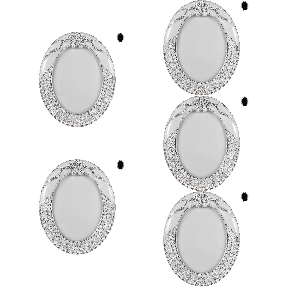 5pcs Vintage Picture Frame Oval Photo Frame with Glass Front Tabletop Photo Frame
5pcs Vintage Picture Frame Oval Photo Frame with Glass Front Tabletop Photo Frame