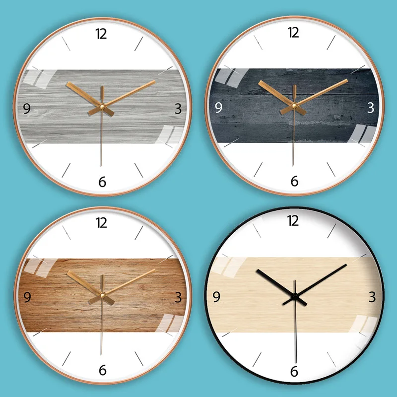 Nordic 12inch Wood Pattern Clock Modern Design Living Room White Silent Home Nordic Clock Luxury Children Room Decoration
Nordic 12inch Wood Pattern Clock Modern Design Living Room White Silent Home Nordic Clock Luxury Children Room Decoration