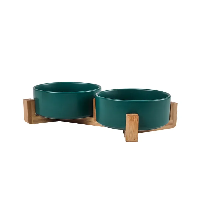 No Dog Water Cat Food Bowl Water Durable Spill With Set Food Ceramic Stand, Pet For Dish Wood Round Elevated
No Dog Water Cat Food Bowl Water Durable Spill With Set Food Ceramic Stand, Pet For Dish Wood Round Elevated