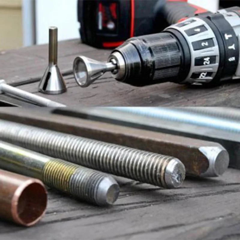 Silver Triangle Shank Deburring External Chamfer Tool Bit Remove Burr Repairs Tools Widely Used For Electric Drills
Silver Triangle Shank Deburring External Chamfer Tool Bit Remove Burr Repairs Tools Widely Used For Electric Drills