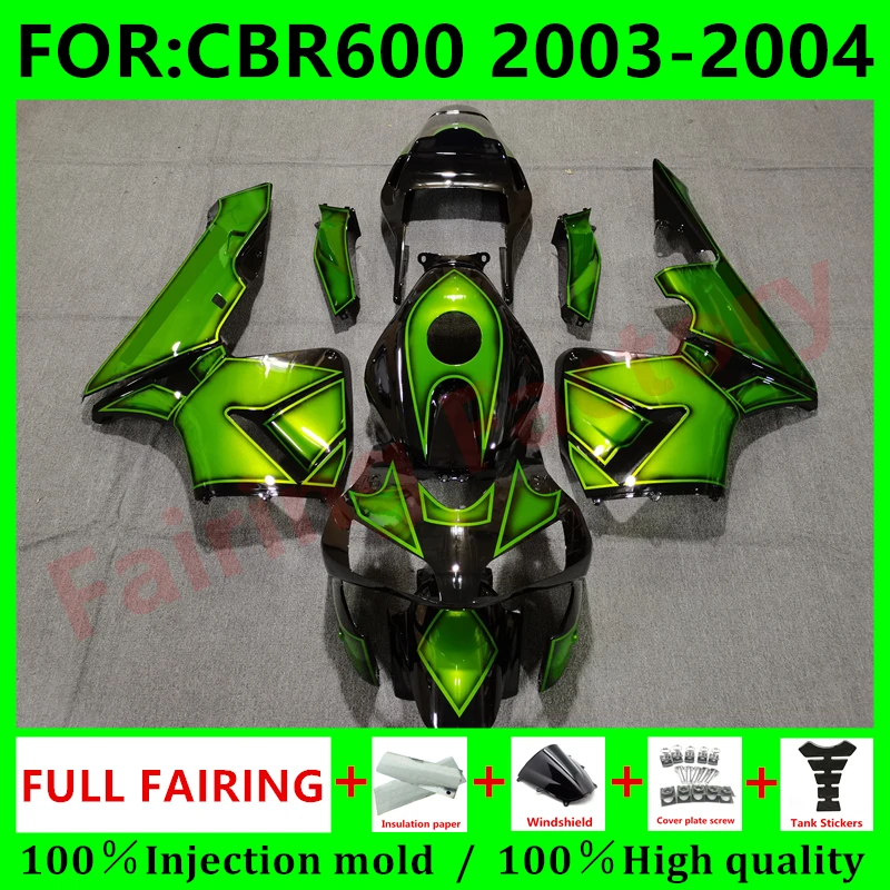 Новый комплект обтекателей для мотоцикла ABS для CBR600RR F5 2003 2004 CBR600 RR CBR 600RR 03 04 полный обтекатель для кузова зеленый черный
Новый комплект обтекателей для мотоцикла ABS для CBR600RR F5 2003 2004 CBR600 RR CBR 600RR 03 04 полный обтекатель для кузова зеленый черный