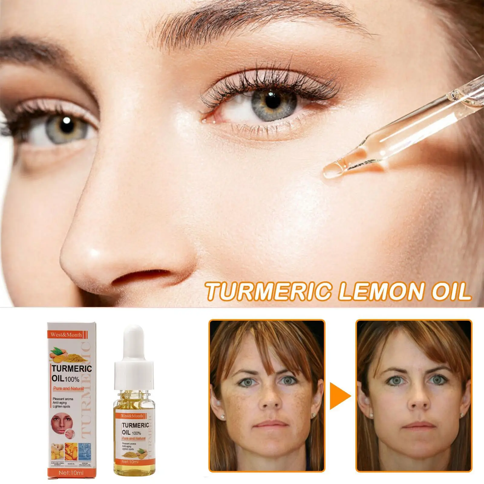 Turmeric Lemon Oil Skin Glow To Lightening Acne Dark Patches, Acne Bright Skin Dark Spot Corrector Face Whitening Serum
Turmeric Lemon Oil Skin Glow To Lightening Acne Dark Patches, Acne Bright Skin Dark Spot Corrector Face Whitening Serum