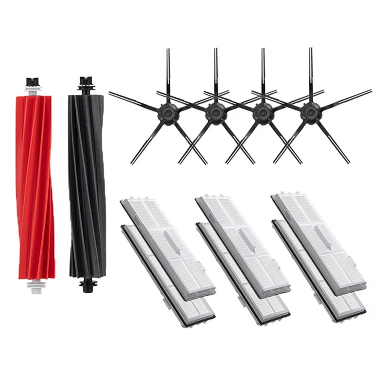 New Roller Main Brush Hepa Filter Side Brush Replacement Parts Accessories For Roborock S8 S8 PLUS S8+ S8 Pro Ultra
New Roller Main Brush Hepa Filter Side Brush Replacement Parts Accessories For Roborock S8 S8 PLUS S8+ S8 Pro Ultra
