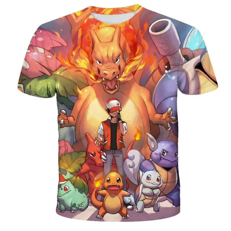 Boys Girls Cartoon Pikachu 3D Tshirt Young Children's Oversized Clothing Kids Summer Harajuku T-shirt Unisex 3-14 Year Kids Tops
Boys Girls Cartoon Pikachu 3D Tshirt Young Children's Oversized Clothing Kids Summer Harajuku T-shirt Unisex 3-14 Year Kids Tops