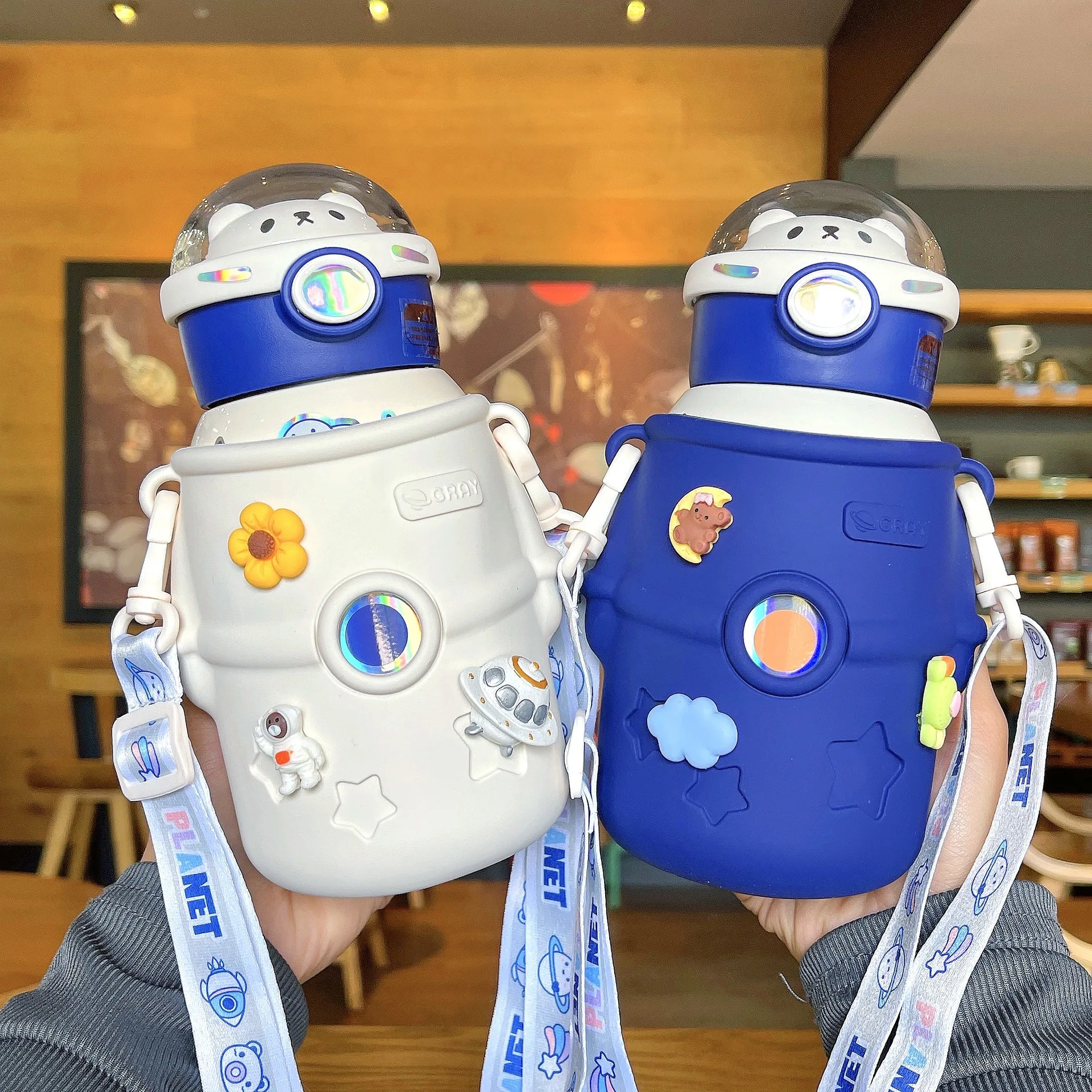 500ml Cute Thermal Water Bottle for Children Thermos Mug with Straw and Bottle Cover Insulated Cup Stainless Steel Drinkware
500ml Cute Thermal Water Bottle for Children Thermos Mug with Straw and Bottle Cover Insulated Cup Stainless Steel Drinkware