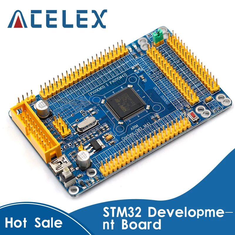 Макетная плата STM32 STM32F103VET6 минимальная системная плата основная плата cortex-M3
Макетная плата STM32 STM32F103VET6 минимальная системная плата основная плата cortex-M3