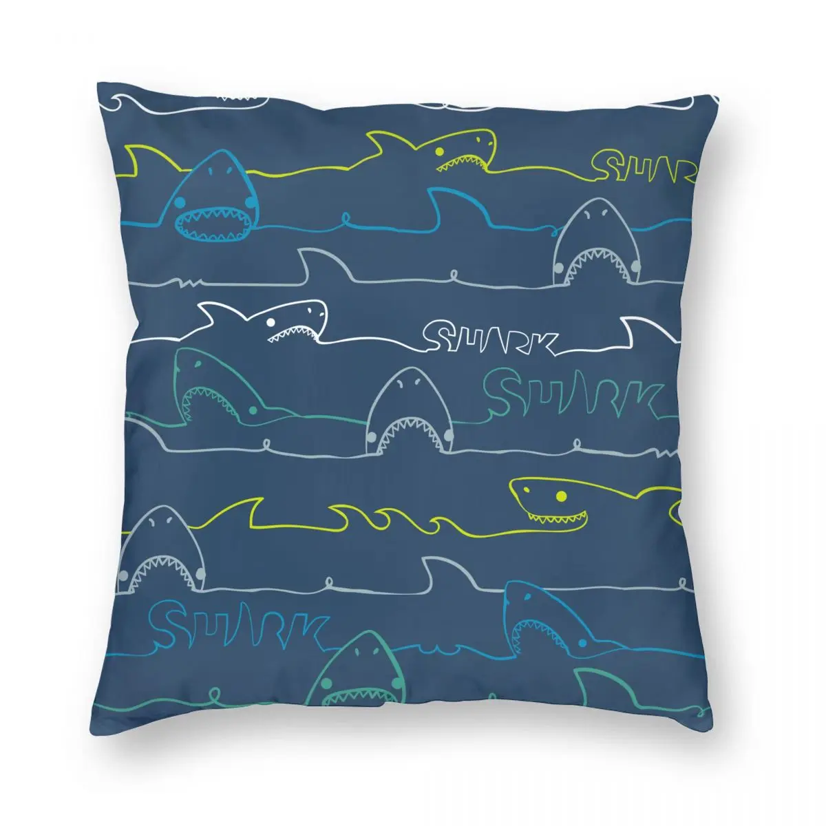 Cute Sea Life Sharks Pillowcase Double-sided Printing Polyester Cushion Cover Decorative Throw Pillow Case Cover Home 45X45cm
Cute Sea Life Sharks Pillowcase Double-sided Printing Polyester Cushion Cover Decorative Throw Pillow Case Cover Home 45X45cm