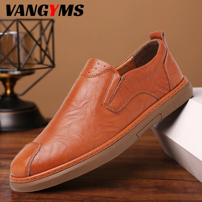 

Men's Casual Shoes Summer New Business Leather Shoes British Low -top Men's Casual Brand Shoes Mężczyźni Na Co Dzień Buty