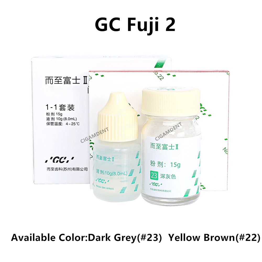 

Gc Fuji 2 Cement Dental Glass Inomer Cement Teeth Cavities Filling Materials Core Build Up