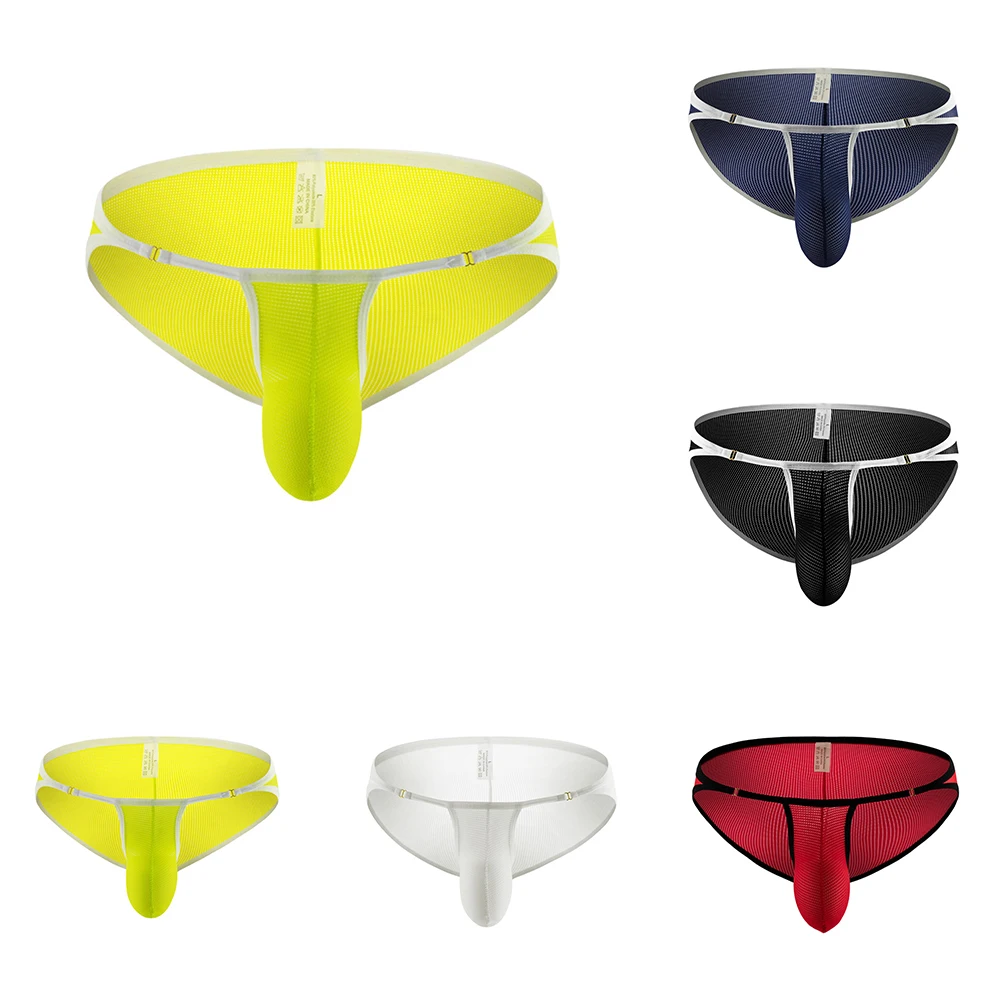 High Quality Men Sexy Underwear U Bulge Pouch Briefs Mens Low Waist Breathable Soft Underpants Elastic Male Panties Cueca Hombre
High Quality Men Sexy Underwear U Bulge Pouch Briefs Mens Low Waist Breathable Soft Underpants Elastic Male Panties Cueca Hombre
