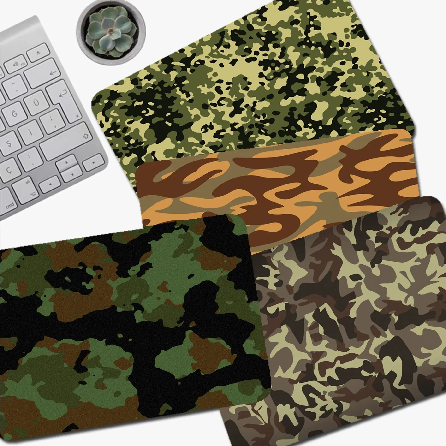Camouflage Pattern Custom Skin Student Gaming Thickened Large Writing Pad Non-slip Cushion Mouse Pad for PC Gamer Mousemat
Camouflage Pattern Custom Skin Student Gaming Thickened Large Writing Pad Non-slip Cushion Mouse Pad for PC Gamer Mousemat
