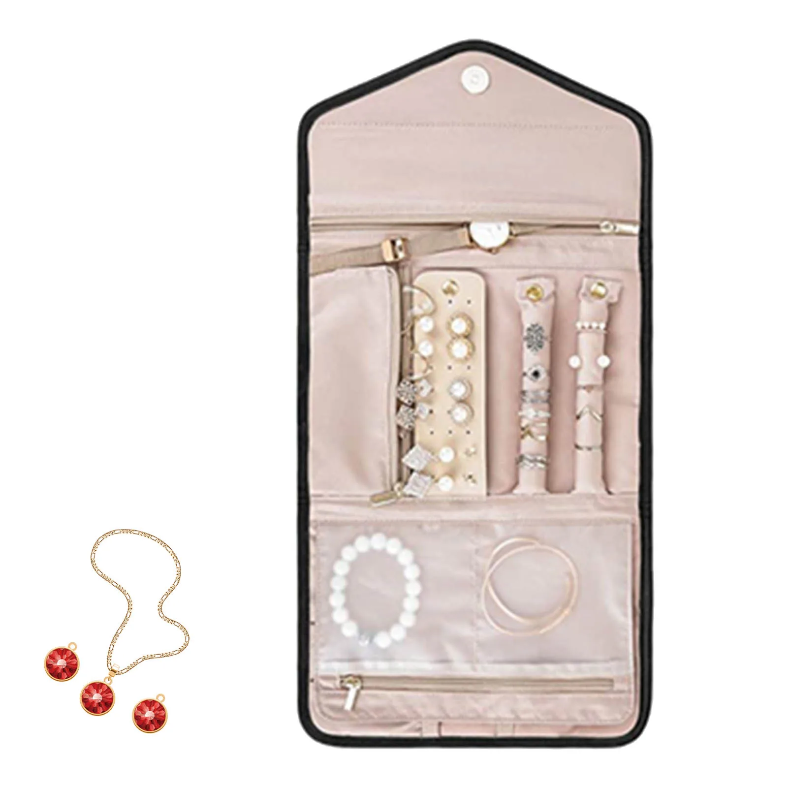 Foldable Jewelry Organizer Foldable Mini Jewelry Pouch For Various Jewelry Tangling Free Jewelry Organizer Roll For Rings
Foldable Jewelry Organizer Foldable Mini Jewelry Pouch For Various Jewelry Tangling Free Jewelry Organizer Roll For Rings