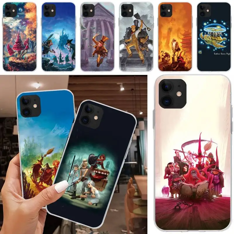 Discworld Phone Cases Caps Funda Coque Airpods For Iphone XR 11 12 13 Pro mini X XS Max 6 7 8 6s Plus SE2020 Mobile Etui
Discworld Phone Cases Caps Funda Coque Airpods For Iphone XR 11 12 13 Pro mini X XS Max 6 7 8 6s Plus SE2020 Mobile Etui