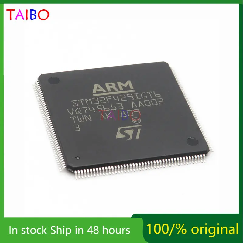 

STM32F429IGT6 LQFP-176 STM32F429 SMD MCU Microcontroller Chip IC Integrated Circuit Brand New Original