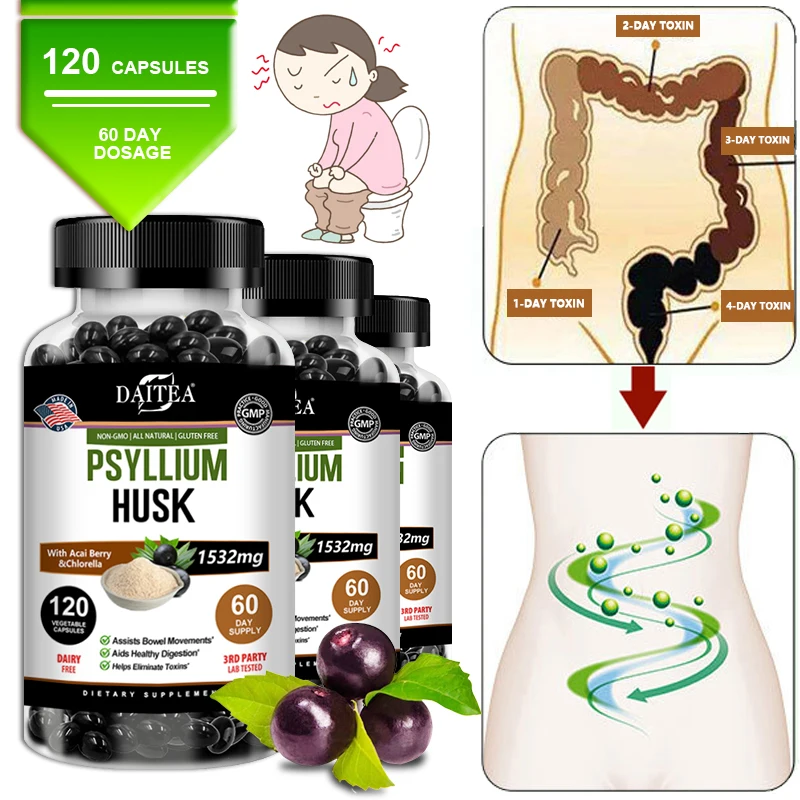 Daitea Digestive Enzyme Capsules- Helps The Body Digest, Eliminate Toxins, Improve Bowel Movements, Enhance Immunity,loss Weight
Daitea Digestive Enzyme Capsules- Helps The Body Digest, Eliminate Toxins, Improve Bowel Movements, Enhance Immunity,loss Weight