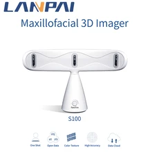 Dental one-shot 3D face scanner with software applicated on orthodontics implants aesthetic restoration plastic surgery