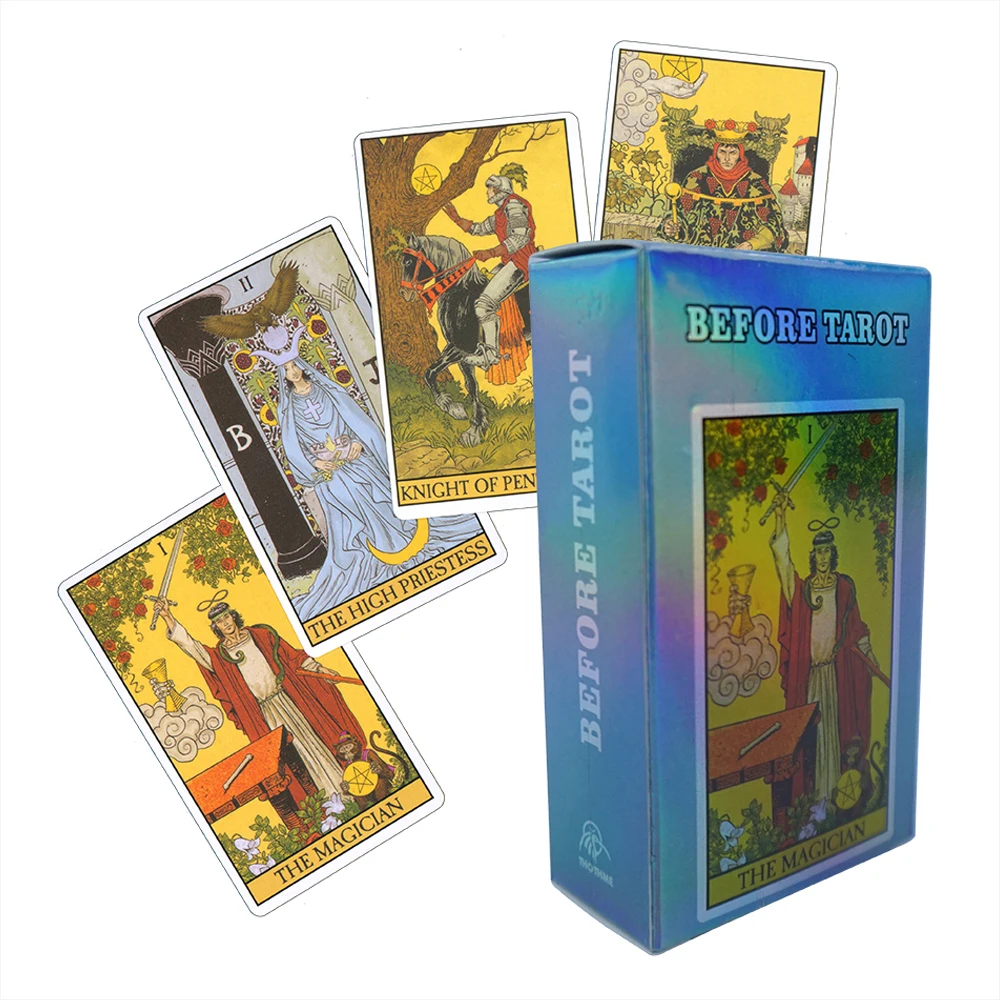 Rider Tarot Cards Deck Card Games Boardgame Witchcraft Mysterious Runes for Fortunetelling Fate Guide Version Oraculos Board Box
Rider Tarot Cards Deck Card Games Boardgame Witchcraft Mysterious Runes for Fortunetelling Fate Guide Version Oraculos Board Box