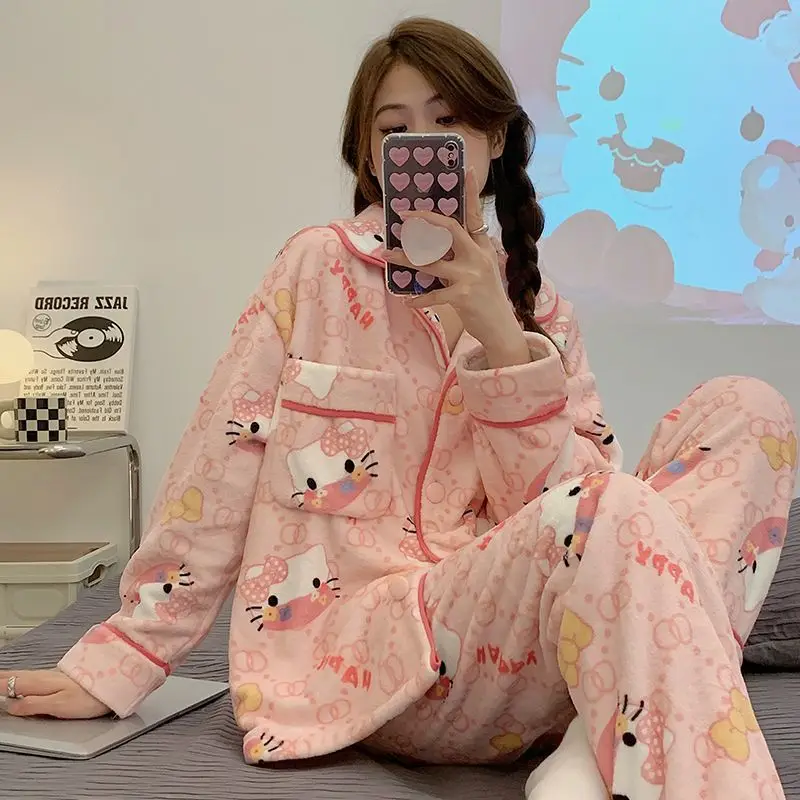 Sanrio дневной свет Kuromi Y2K Kuromi My Melody Милая мультяшная мягкая хлопковая одежда для отдыха весенняя и осенняя рубашка подарок для девочек
Sanrio дневной свет Kuromi Y2K Kuromi My Melody Милая мультяшная мягкая хлопковая одежда для отдыха весенняя и осенняя рубашка подарок для девочек
