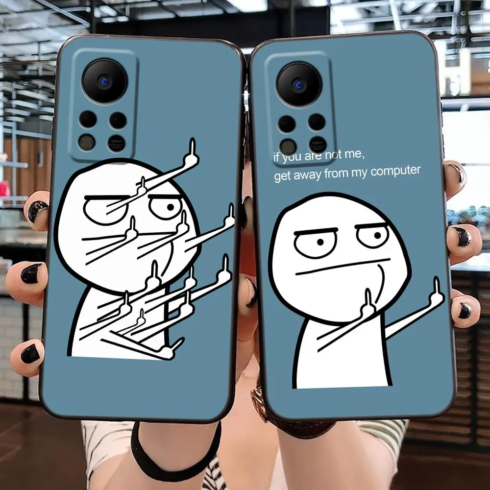 Funda Case For Infinix TECNO SPARK 7 6 Go 5 Pro HOT 20 20I 20S 12 12I 11 11S 10 10I 10S 9 Case Para Funny Cartoon Middle Finger
Funda Case For Infinix TECNO SPARK 7 6 Go 5 Pro HOT 20 20I 20S 12 12I 11 11S 10 10I 10S 9 Case Para Funny Cartoon Middle Finger