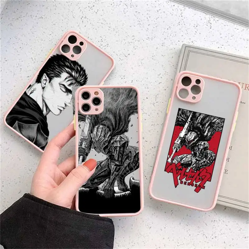 Berserk Guts Anime Phone Case matte transparent For iphone 14 11 12 13 plus mini x xs xr pro max cover
Berserk Guts Anime Phone Case matte transparent For iphone 14 11 12 13 plus mini x xs xr pro max cover