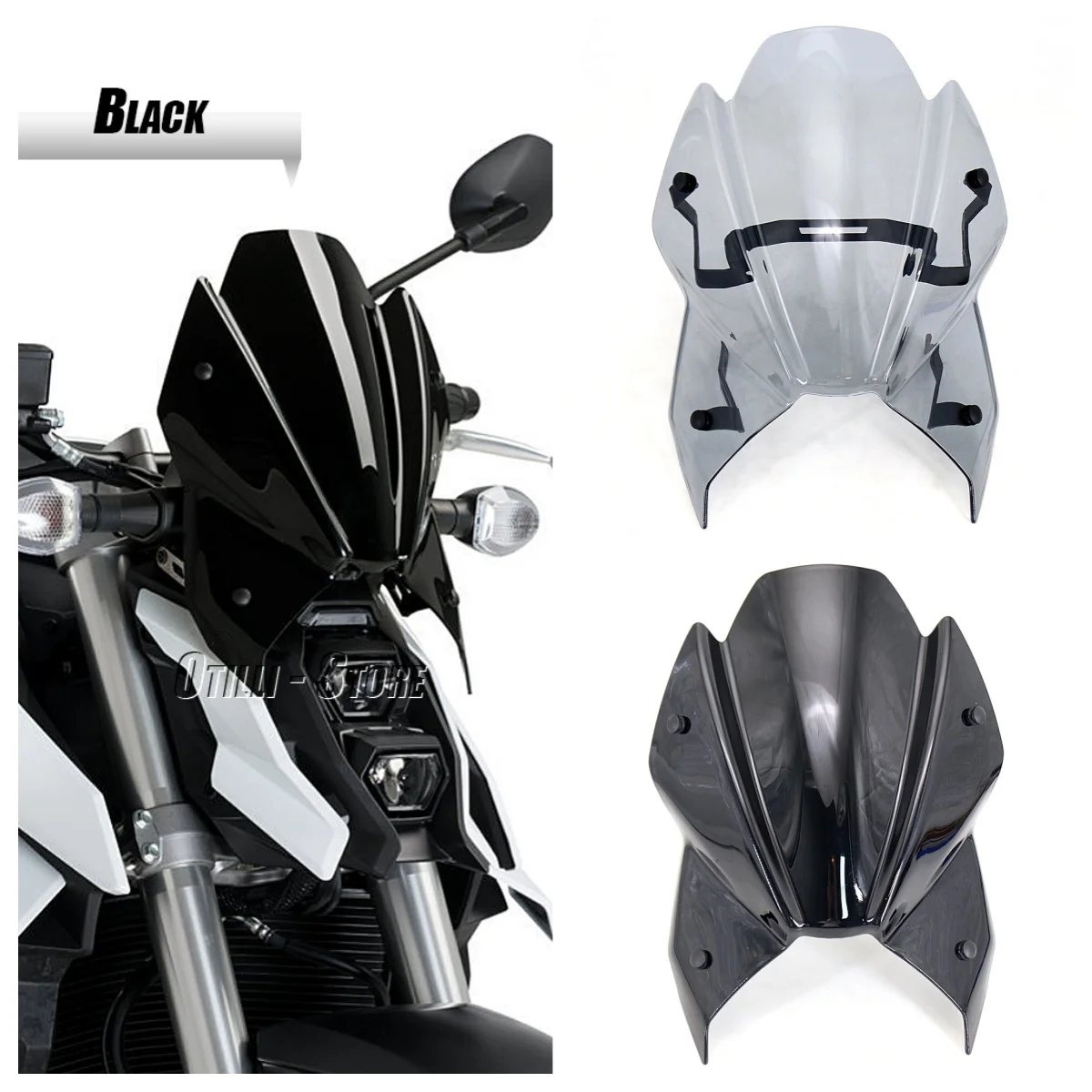 Для Suzuki GSXS 950 1000 2012 новое лобовое стекло мотоцикла акриловое ветрозащитное