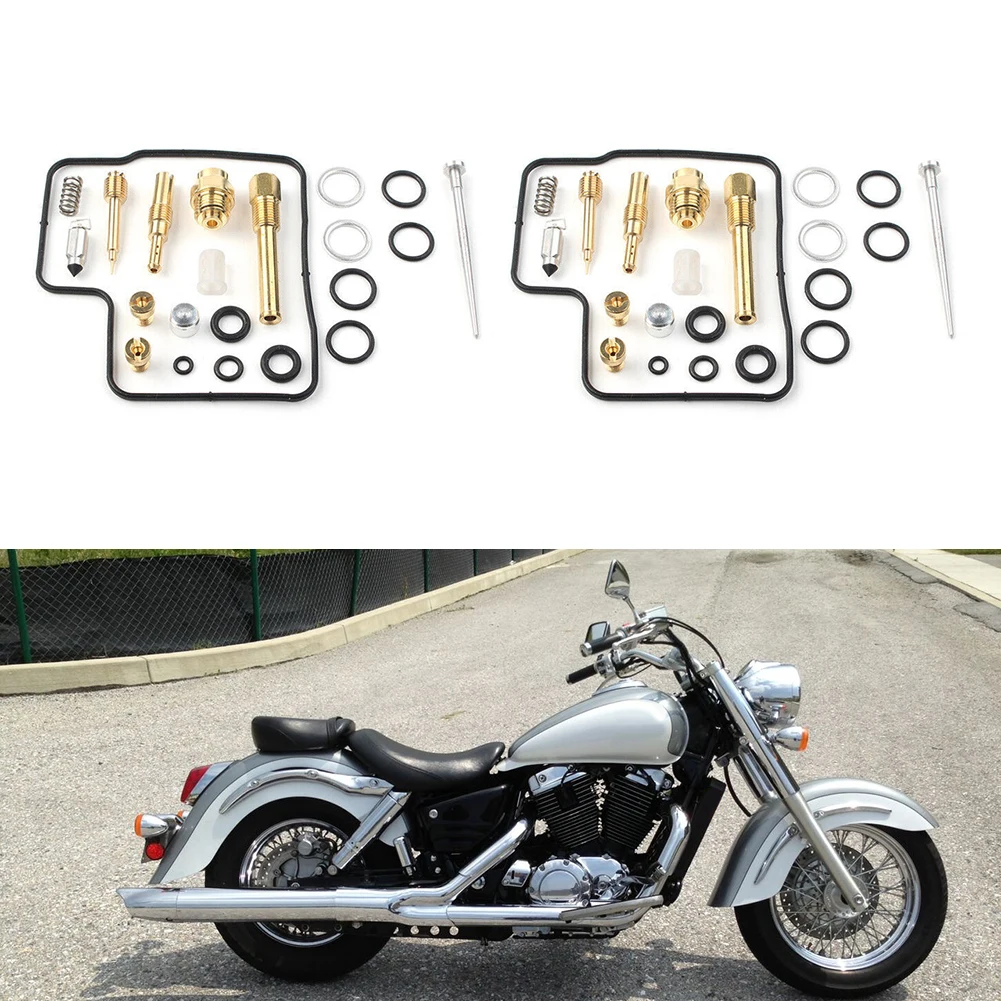 2set Carburetor Carb Rebuild Repair Kit For HONDA SHADOW 1100 VT1100 KEYSTER Jet Needles, Main And Slow Jets Float Valves
2set Carburetor Carb Rebuild Repair Kit For HONDA SHADOW 1100 VT1100 KEYSTER Jet Needles, Main And Slow Jets Float Valves