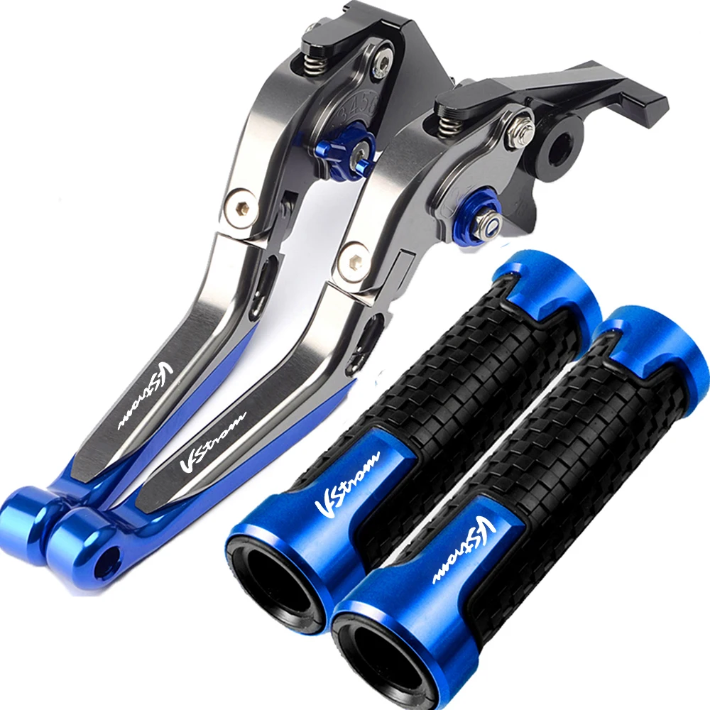 For SUZUKI V-STROM DL1000 dl 250 DL650 VSTROM Motorcycle Adjustable Brake Clutch Levers Handlebar Handle bar Grips motor lever
For SUZUKI V-STROM DL1000 dl 250 DL650 VSTROM Motorcycle Adjustable Brake Clutch Levers Handlebar Handle bar Grips motor lever