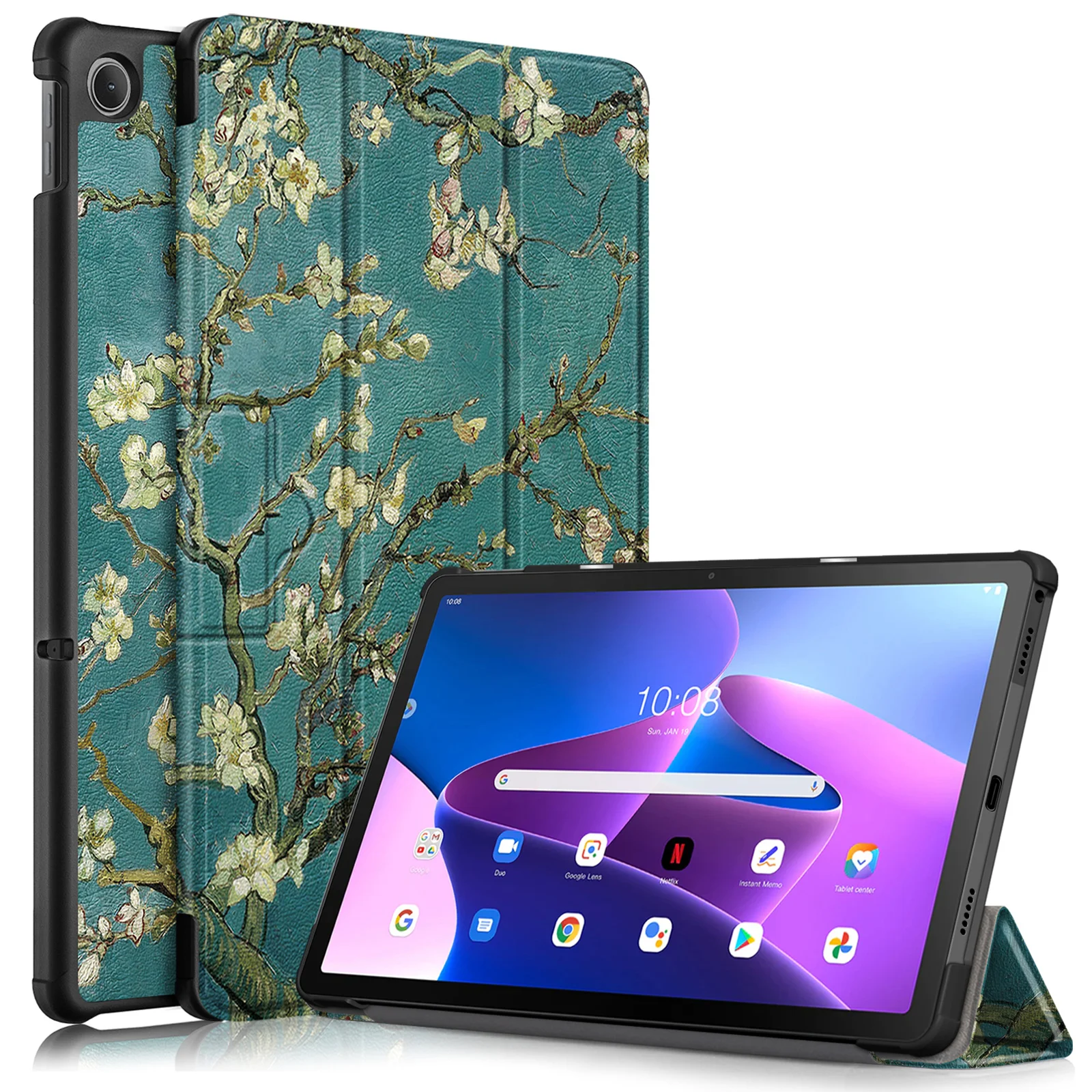 Folio Flip Printed Case for Lenovo M10 Plus 3rd 10.6 2022 New Release Magnetic Smart Tablet Cover for Lenovo M10 Plus 3rd 10.6
Folio Flip Printed Case for Lenovo M10 Plus 3rd 10.6 2022 New Release Magnetic Smart Tablet Cover for Lenovo M10 Plus 3rd 10.6